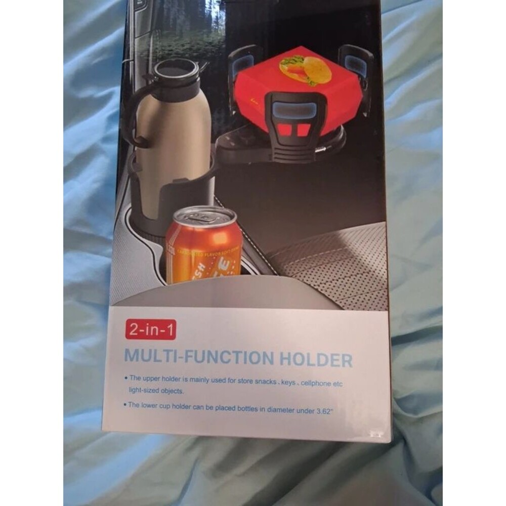NEW 2-in-1 Multifunction Vehicle Food and Drink Holders!